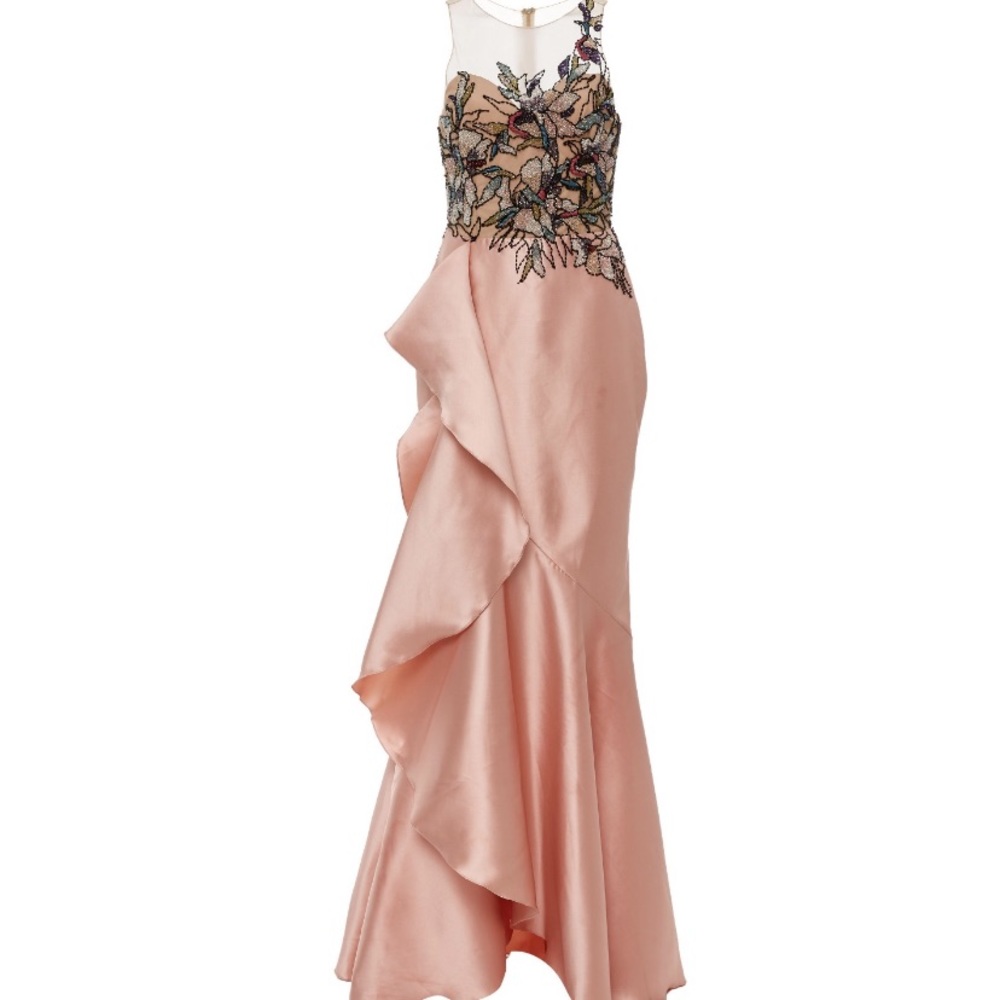 SALE!! NWT PatBo Beaded Trumpet Gown MSRP $2,000!